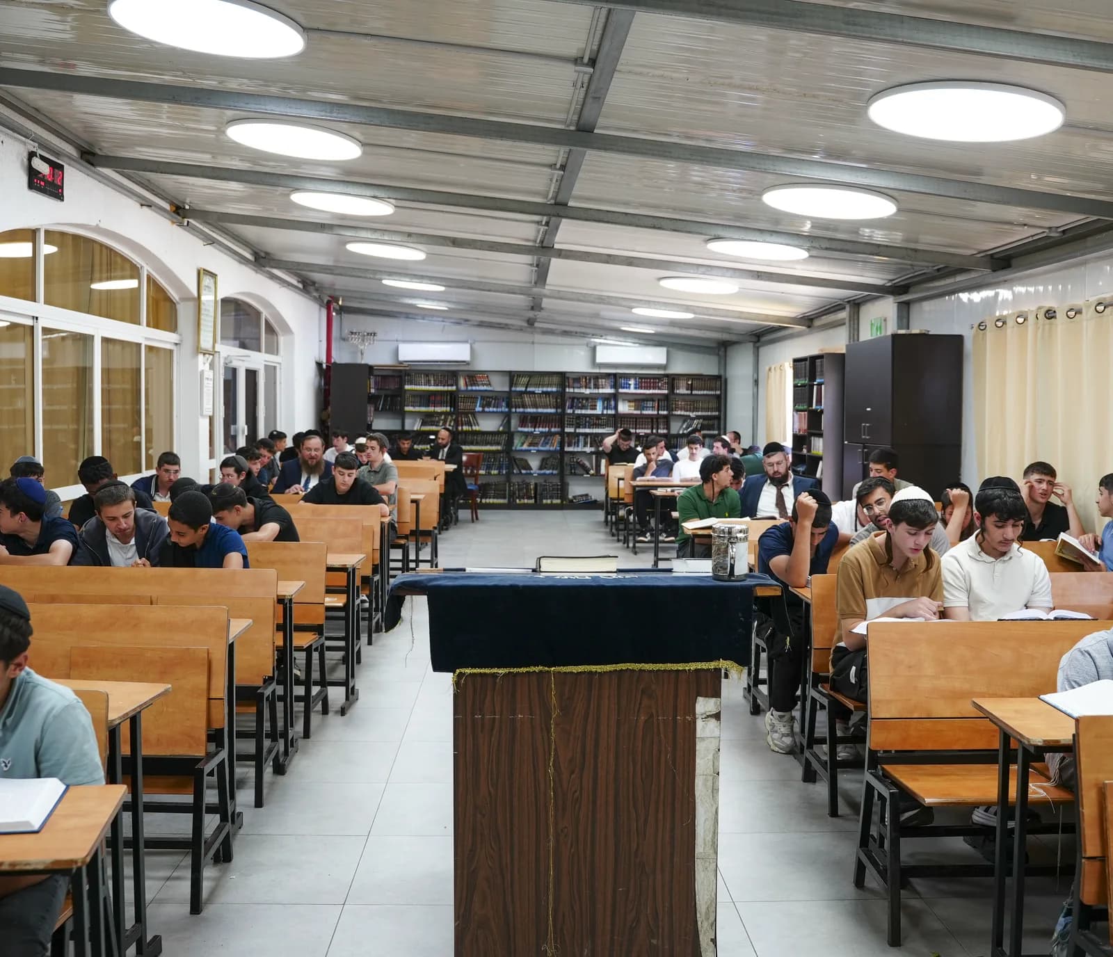 בית המדרש בשעת הסדר